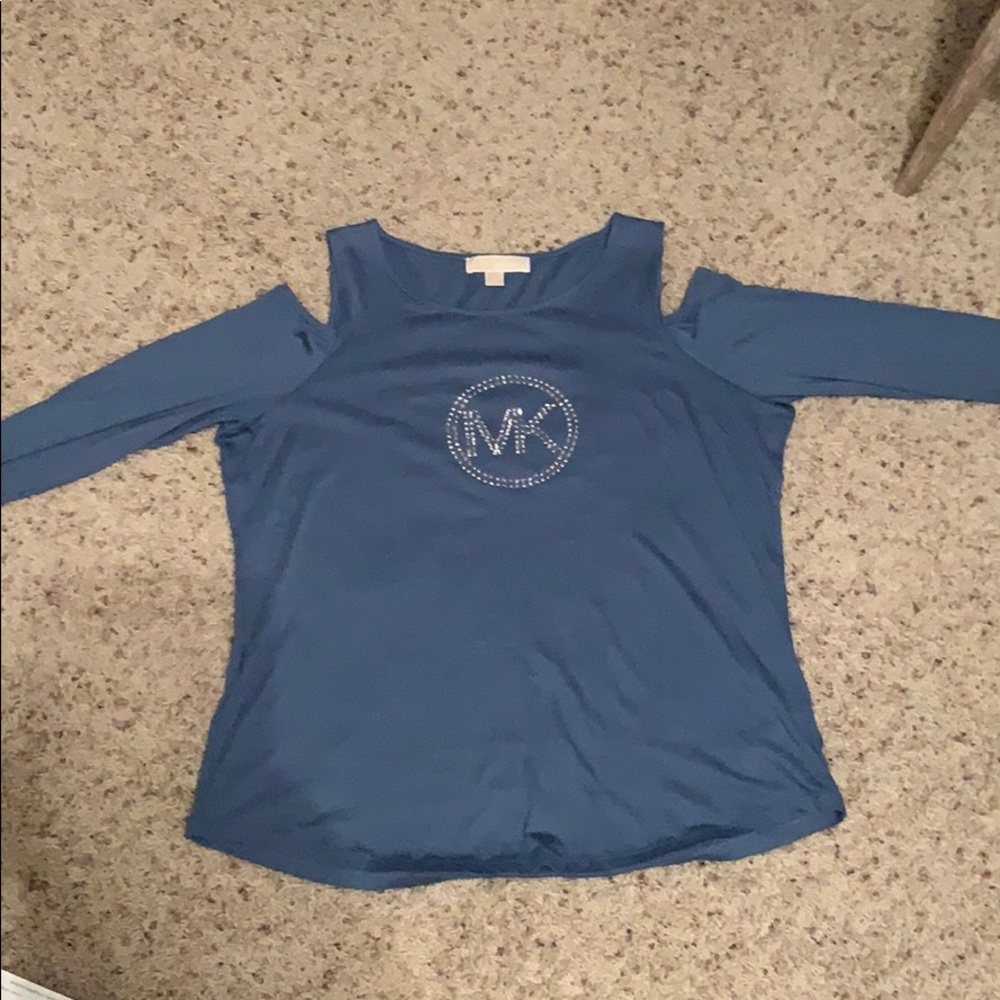 Michael Kors shoulder cut out long sleeve